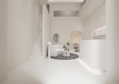 極簡(jiǎn)風(fēng)美容院裝修設計案例效果圖